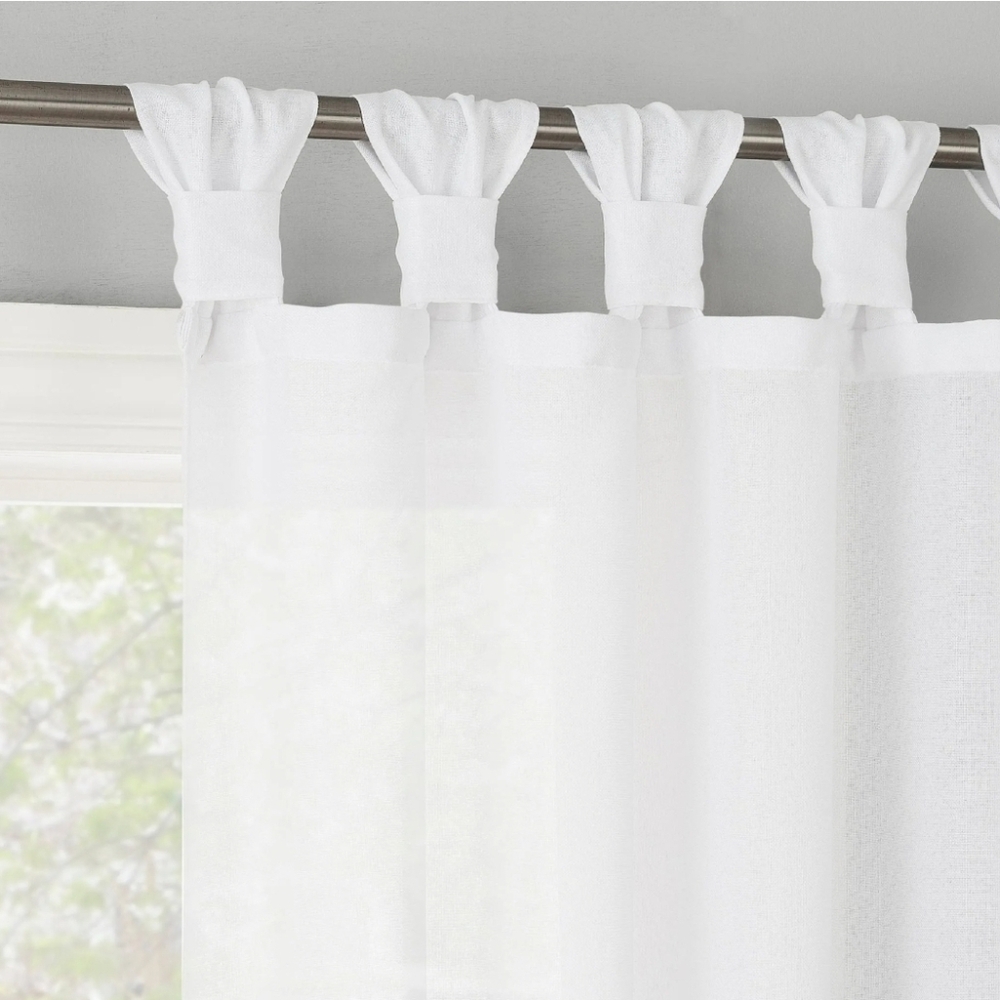 No. 918 White Curtain Panel